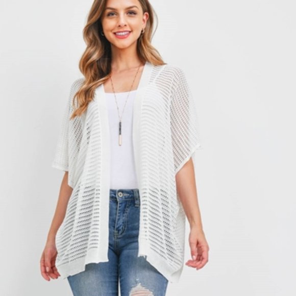 OFF WHITE CARDIGAN - Picture 5 of 5